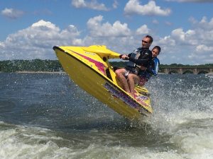 Tyler&Michelle jetski