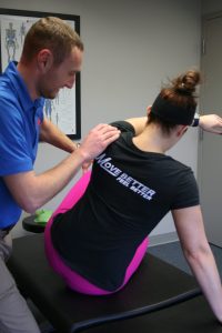 Sports Rehabilitation w. patient